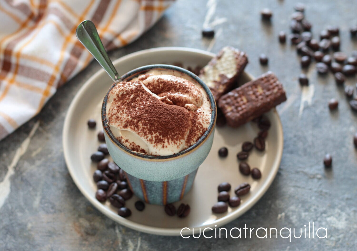 Crème cappuccino fraîche et gourmande