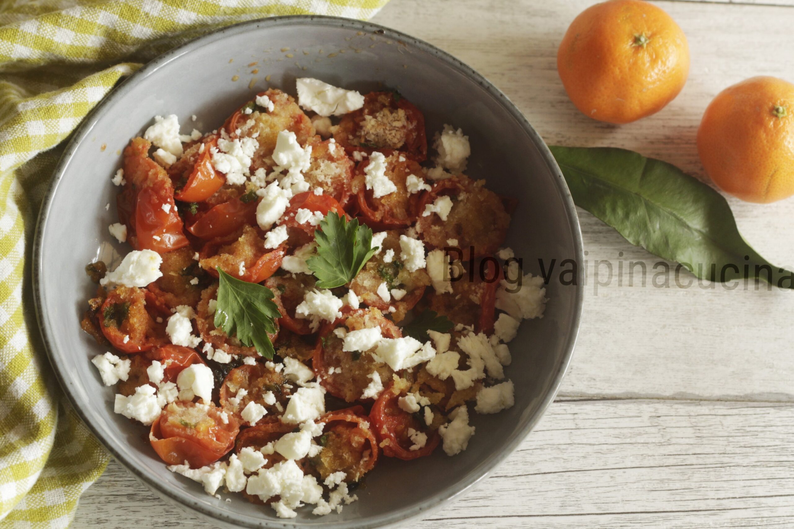 Tomates cerises et feta grecque