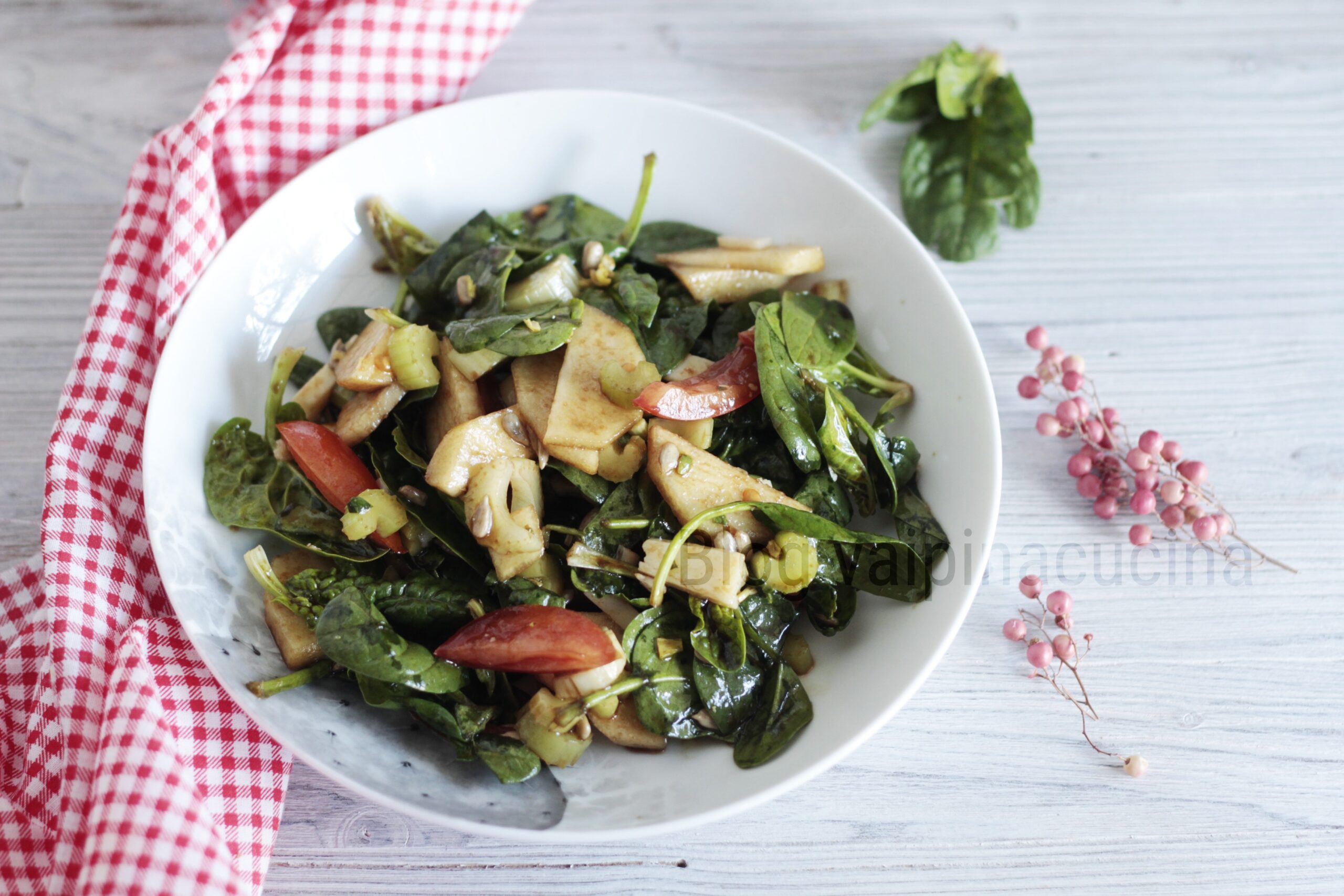 Salade d’épinards