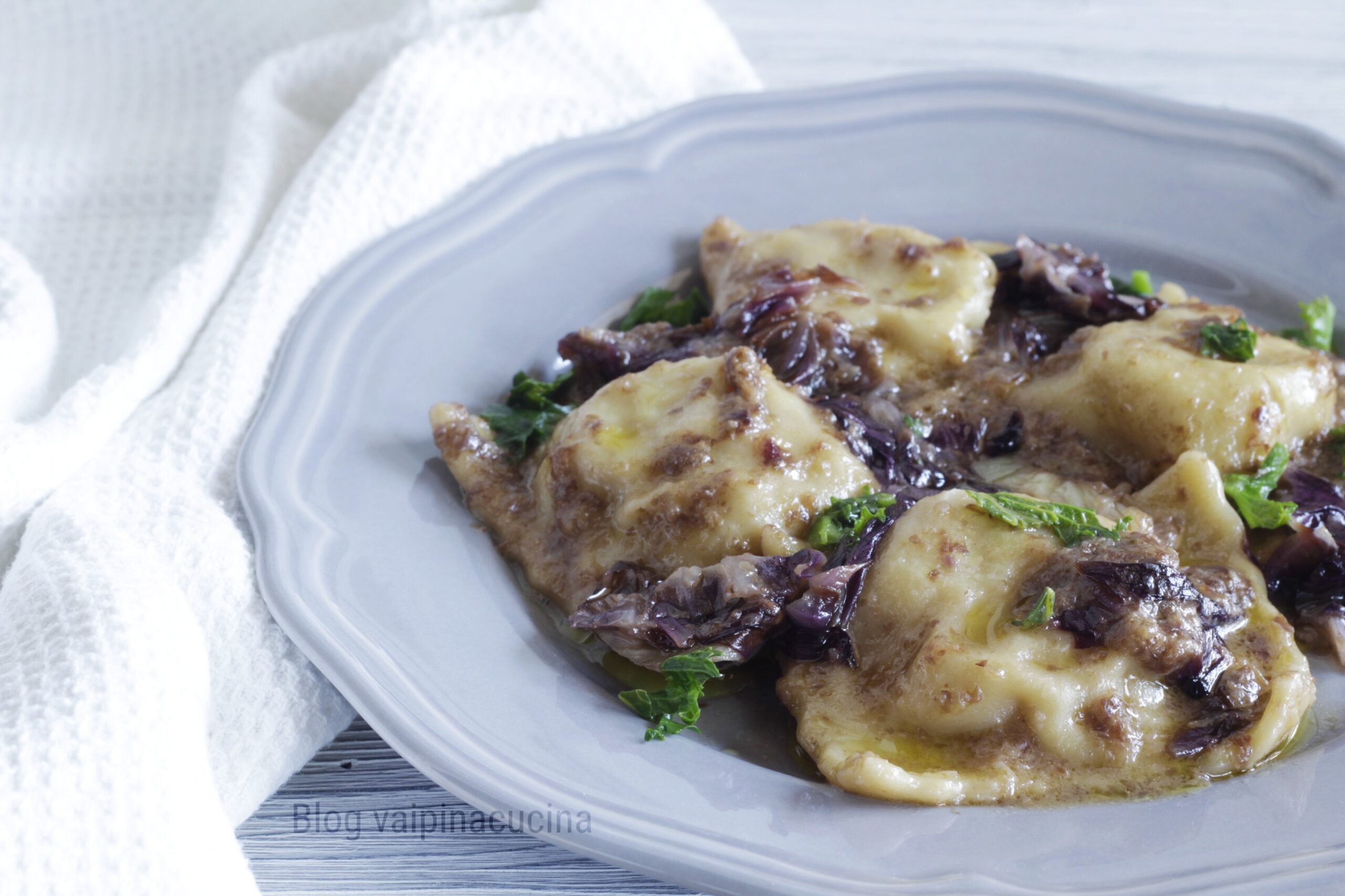 Raviolis de porchetta