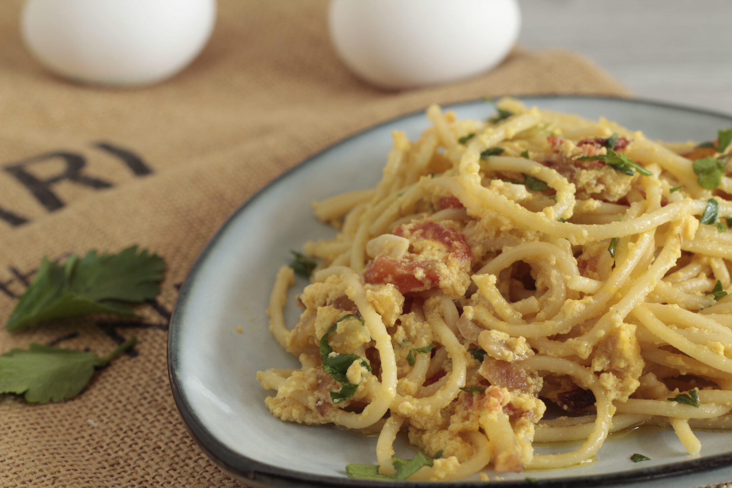 Spaghetti aux légumes