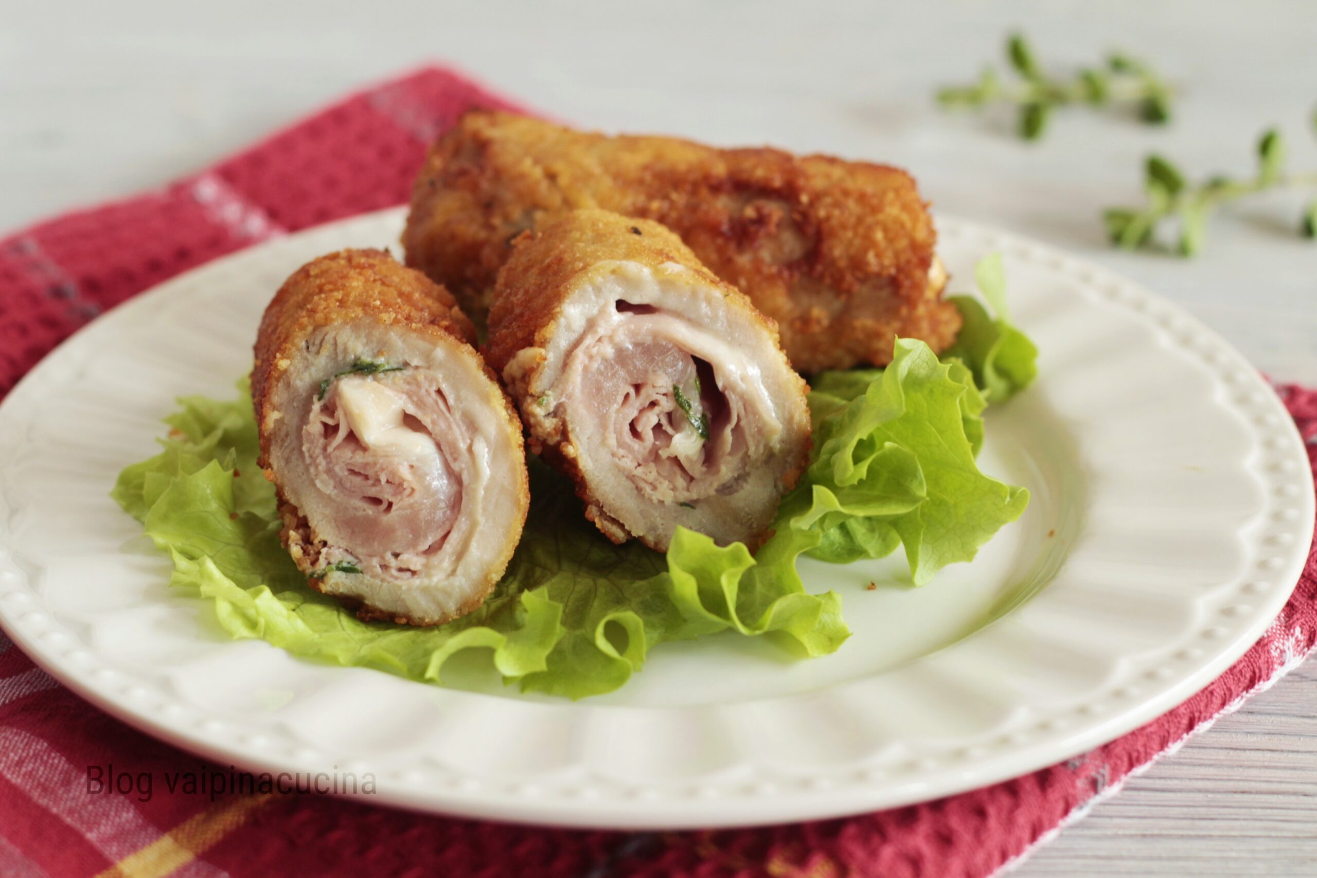 Roulades de longe de porc
