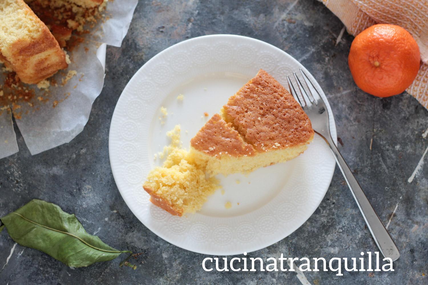 Gâteau à la mandarine