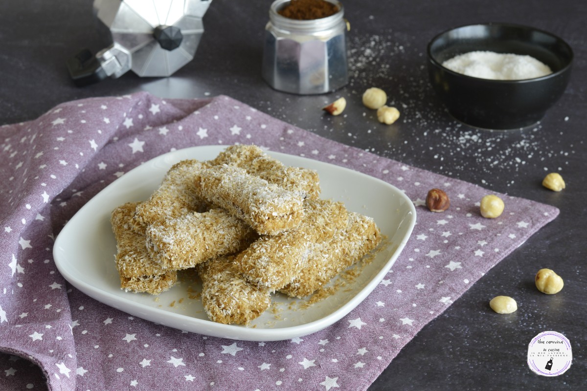 Pavesini à la crème de noisette et coco