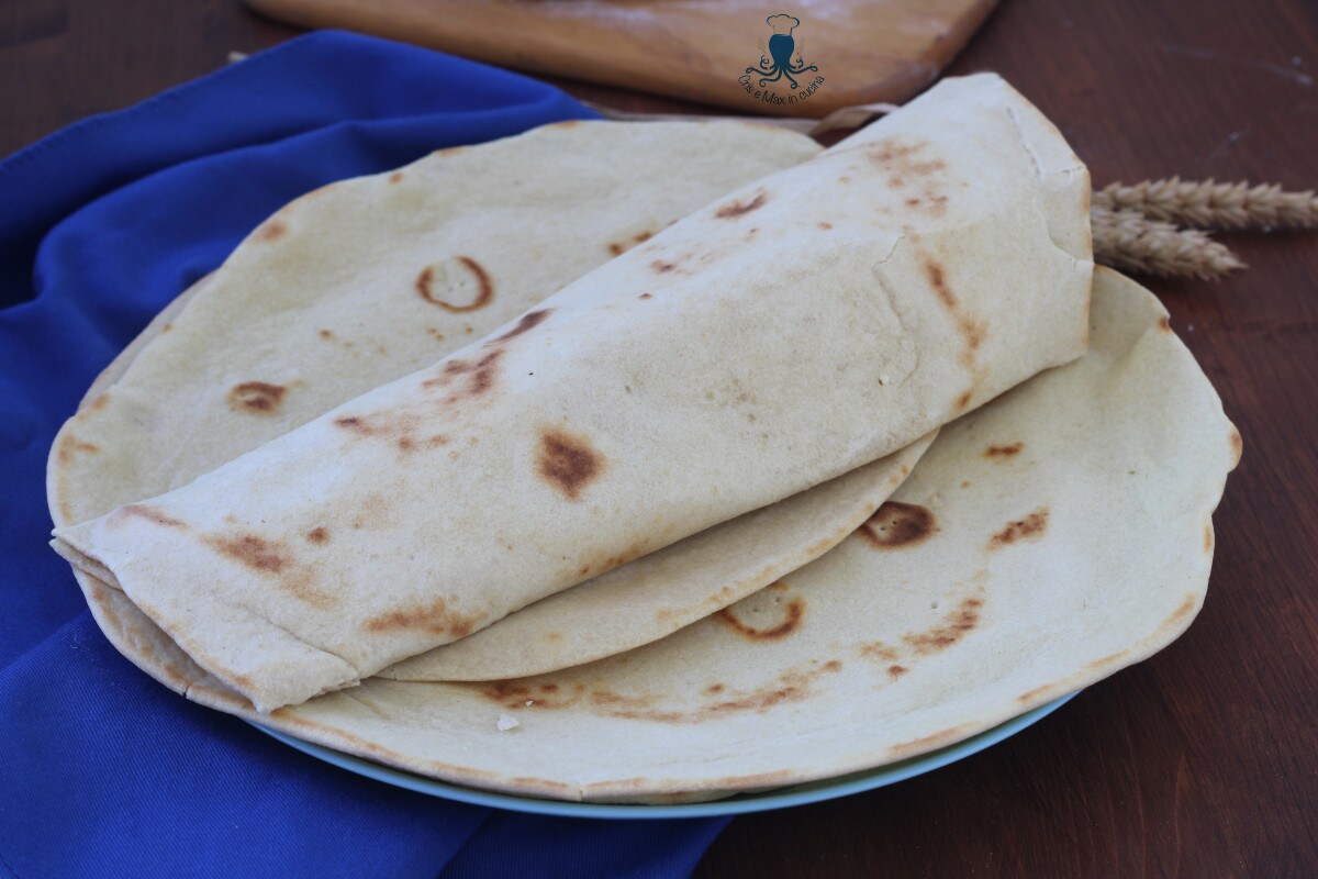 Piadina riminese recette traditionnelle fine