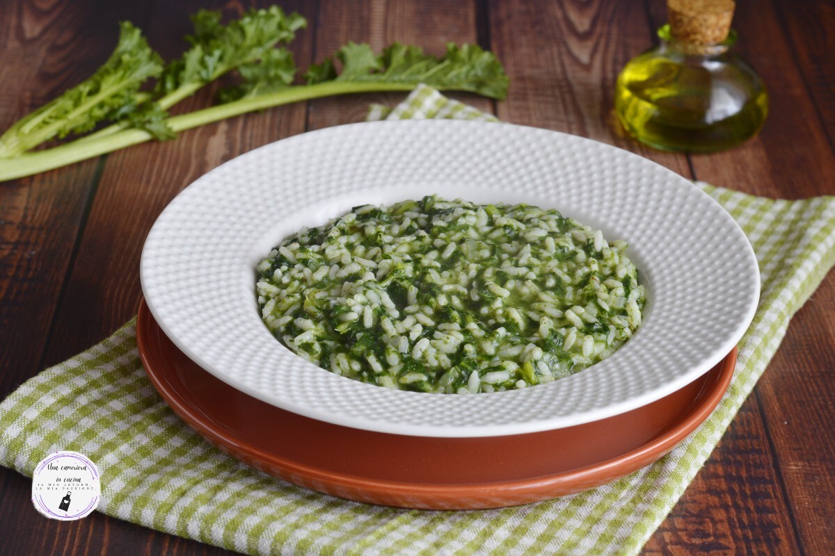 Risotto aux cime di rapa