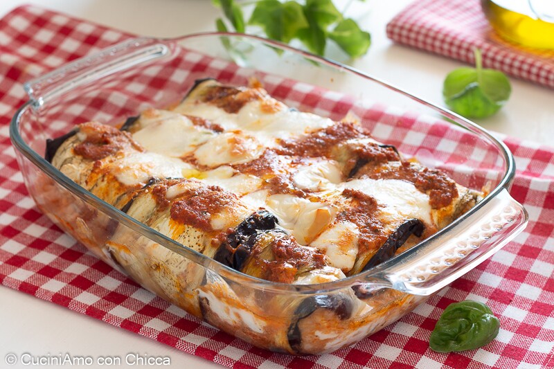 Rouleaux d’aubergines au riz
