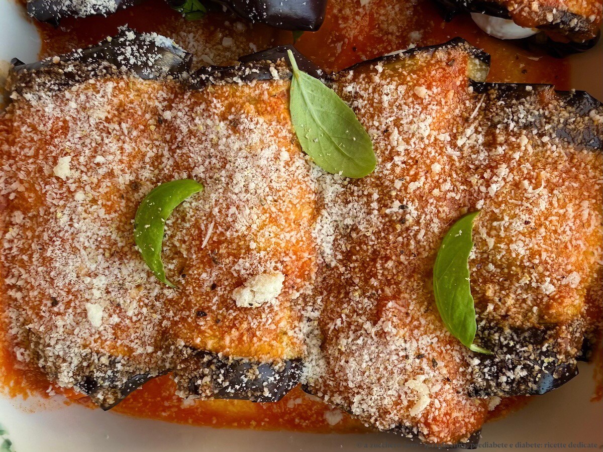 Rouleaux d’aubergines et ricotta légers | recette d’été légère et savoureuse