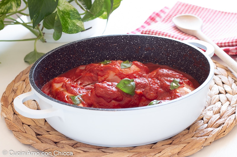 Roulés de mortadelle et pommes de terre