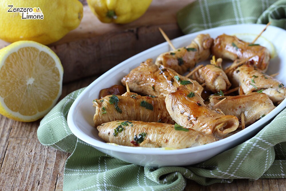 Saltimbocca de poulet au citron