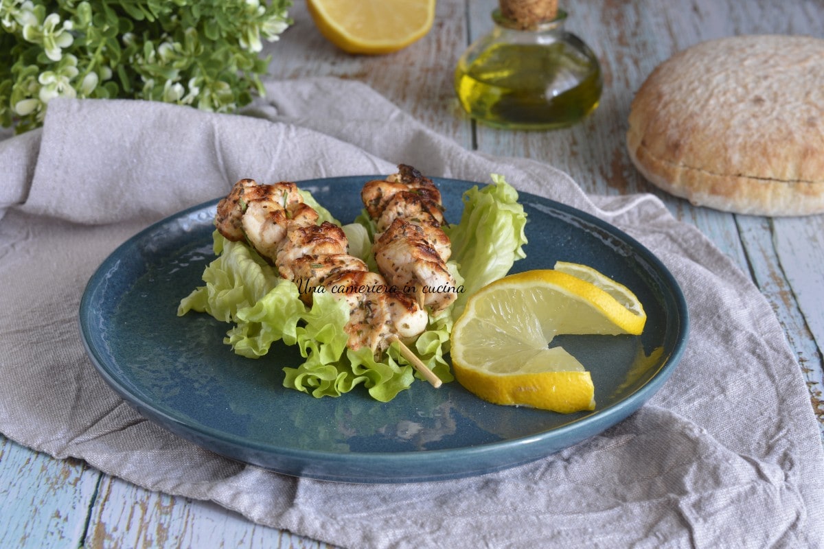 Souvlaki de poulet