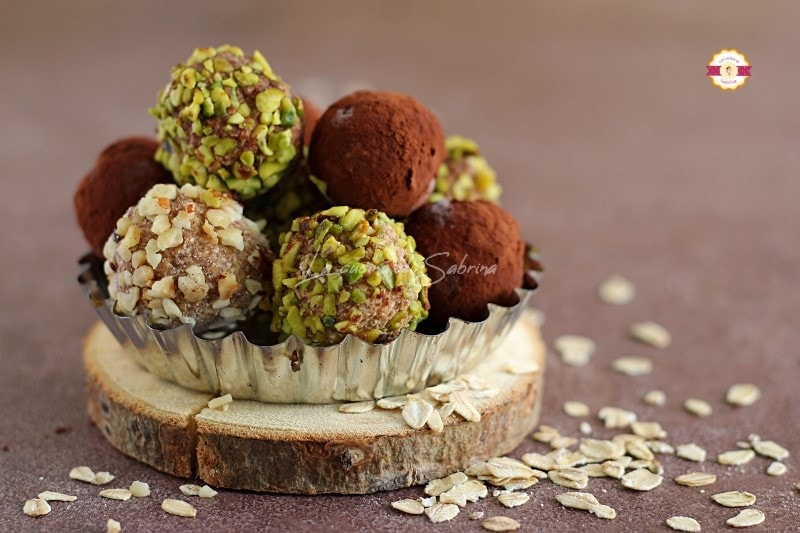 Snack froid et sain avec des flocons d’avoine – prêt au congélateur