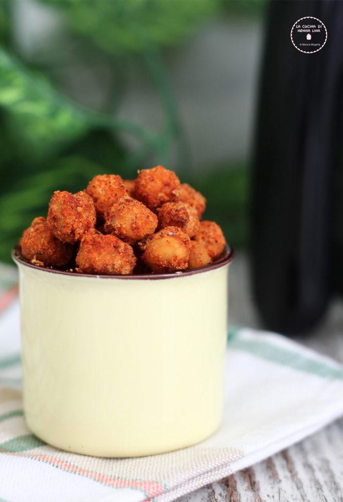 Pois chiches croquants à la friteuse à air