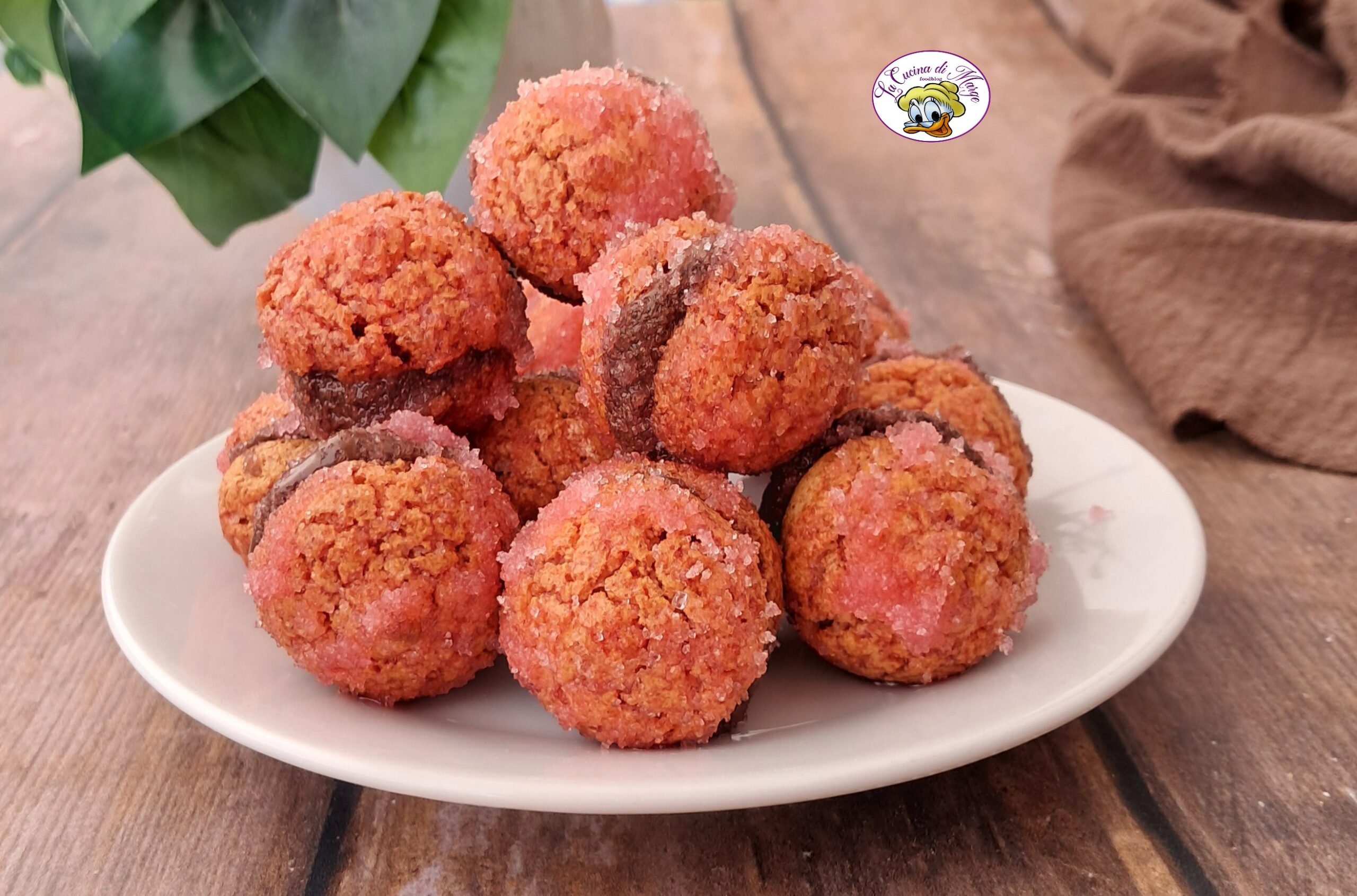 Baisers d’amaretti à l’alchermes