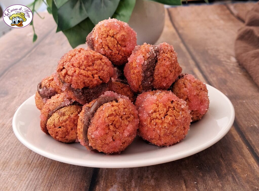 Baisers d'amaretti à l'alchermes