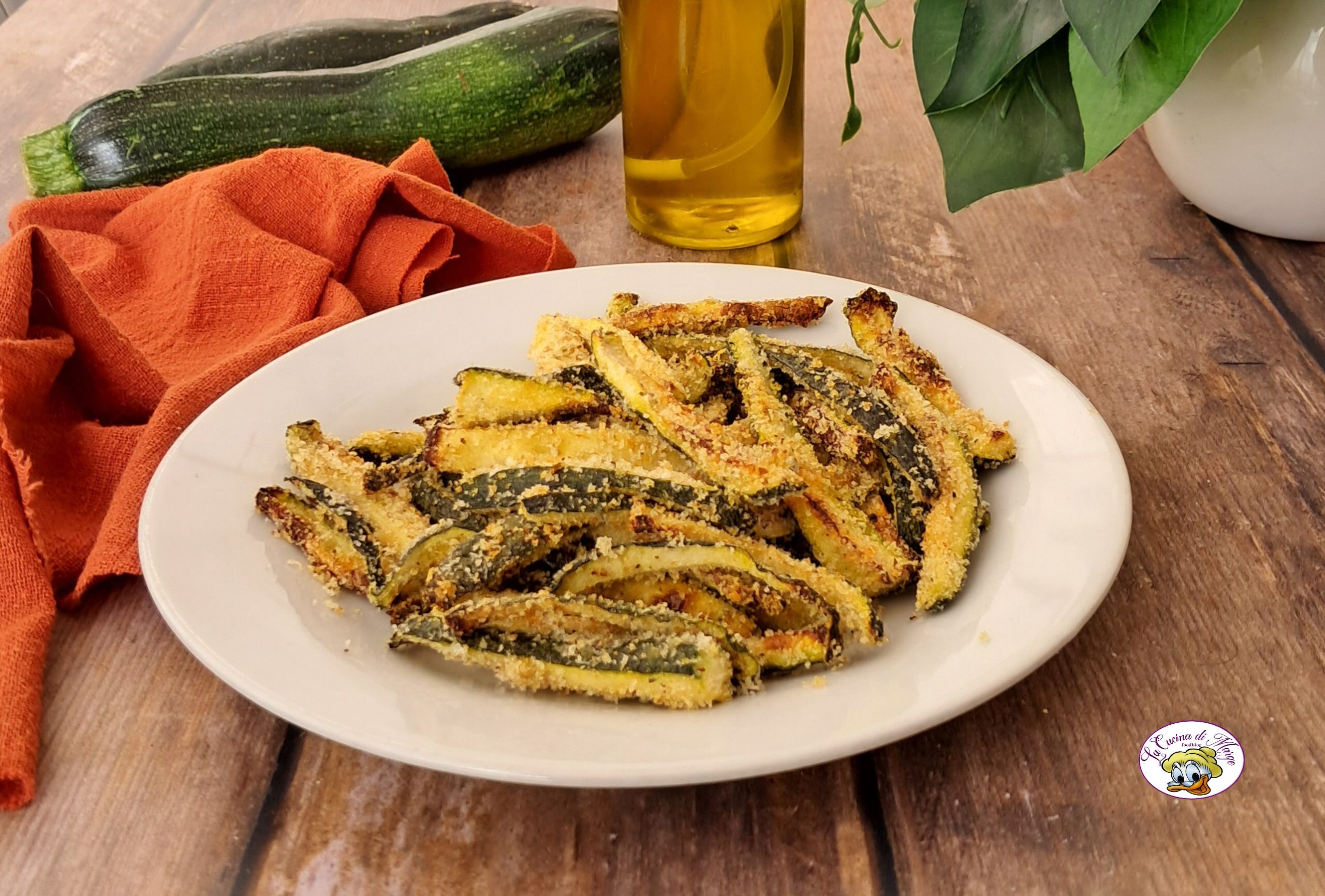 Bâtonnets de courgettes croustillants