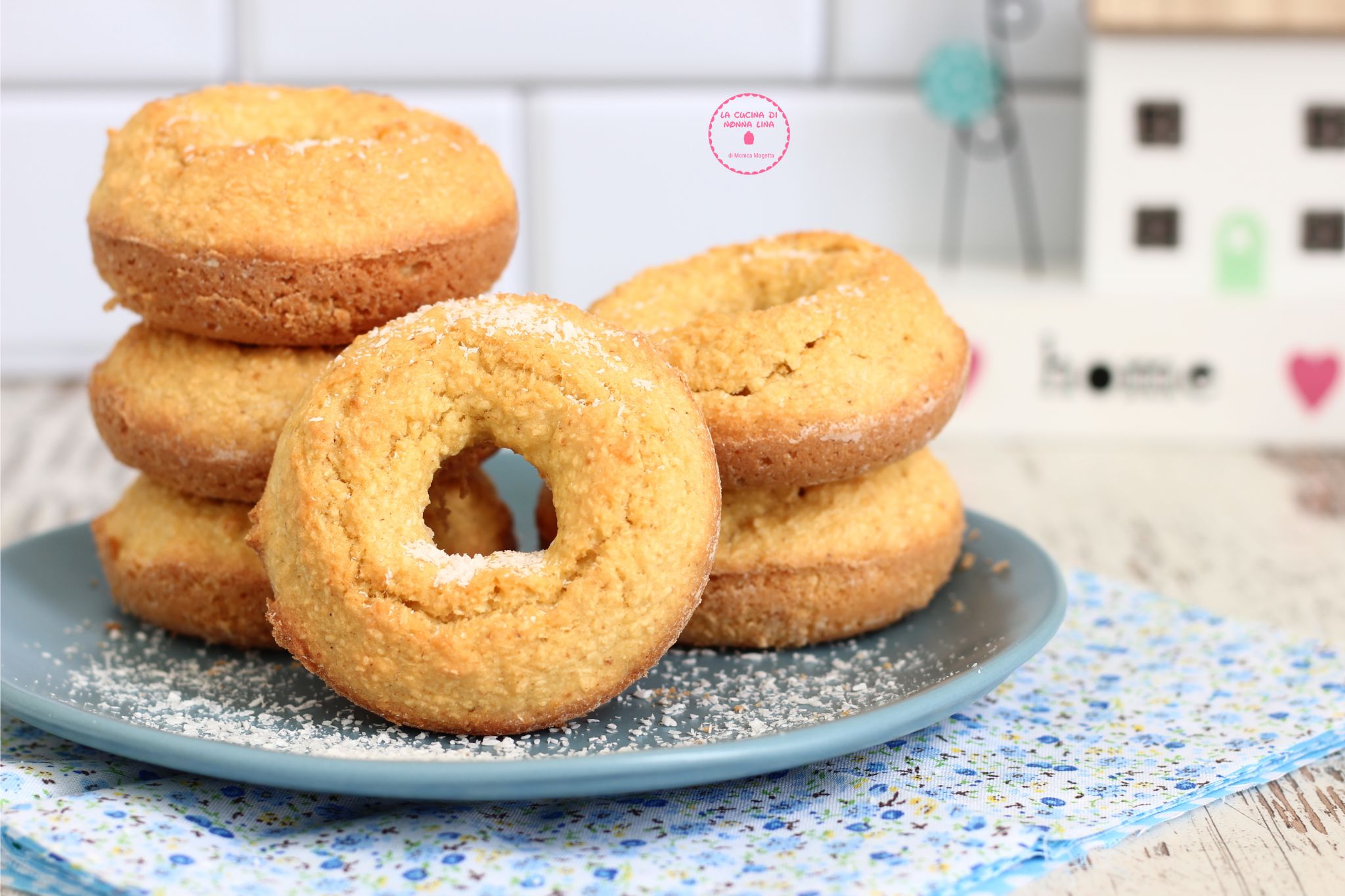 Beignets à la noix de coco sans sucre