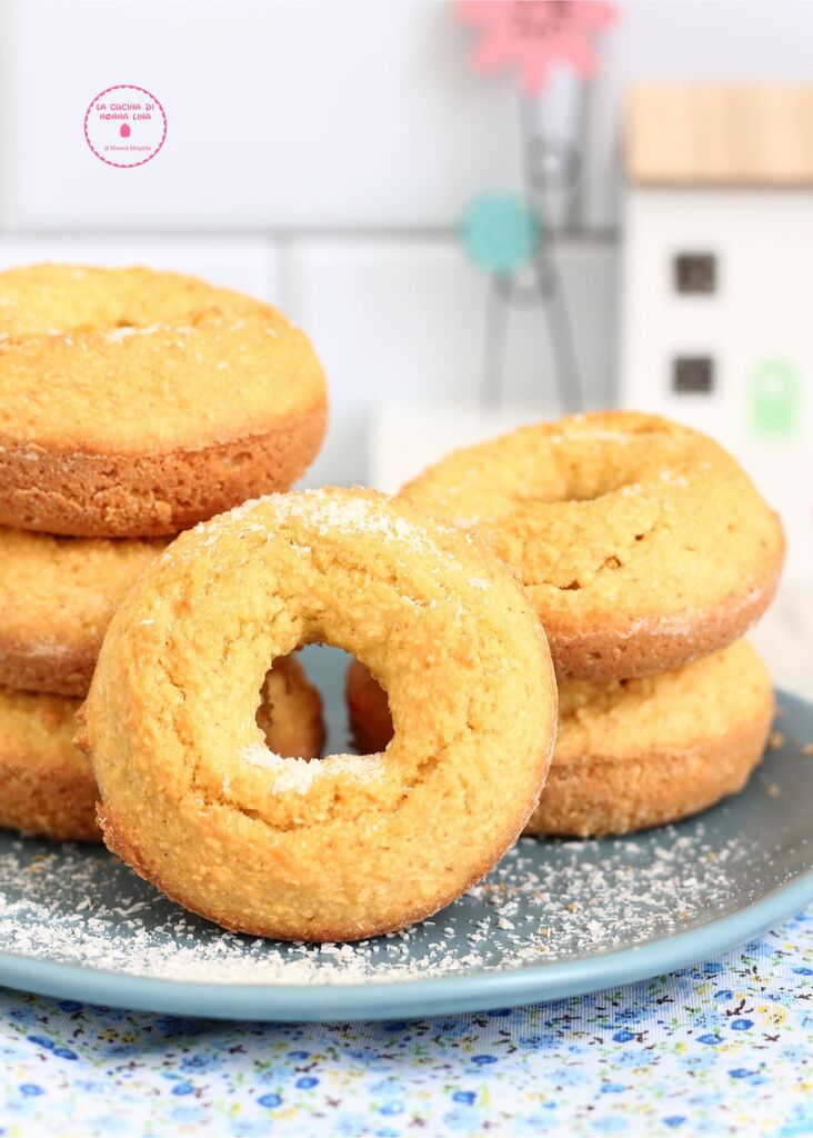 Beignets à la noix de coco sans sucre