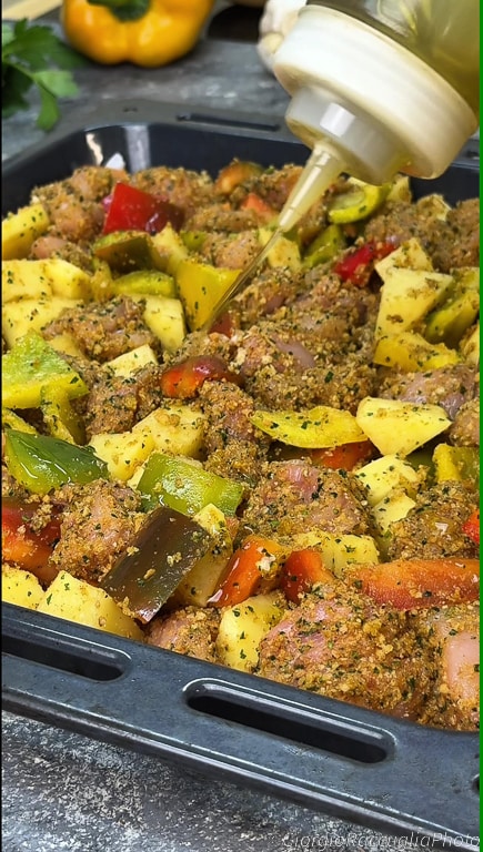 bouchées de poulet au four
