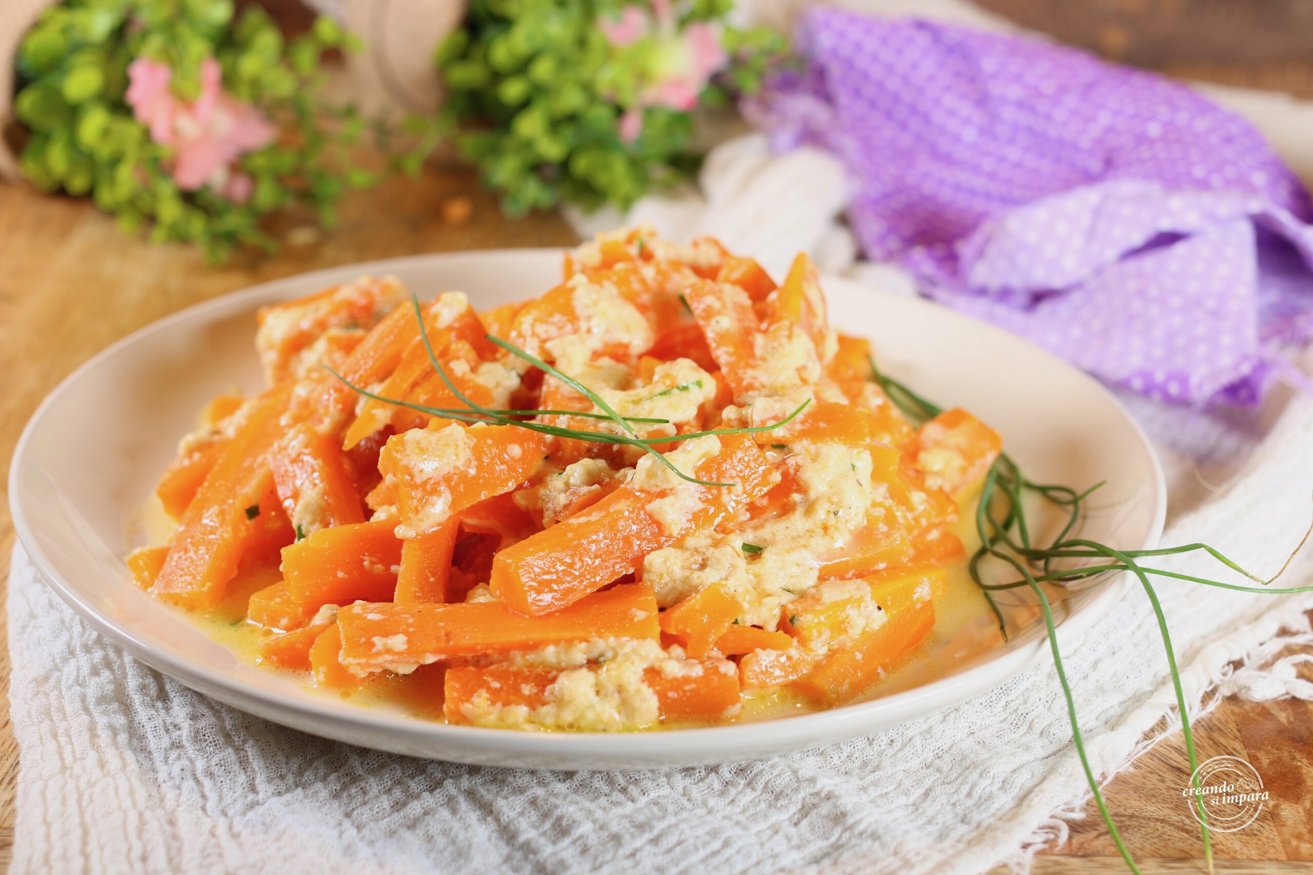 Carottes au lait