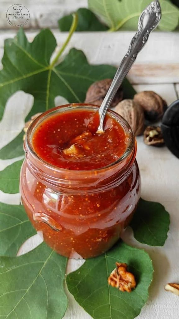 confiture figues et noix