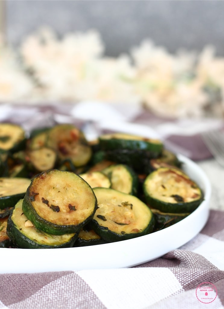 Courgettes sautées à la poêle
