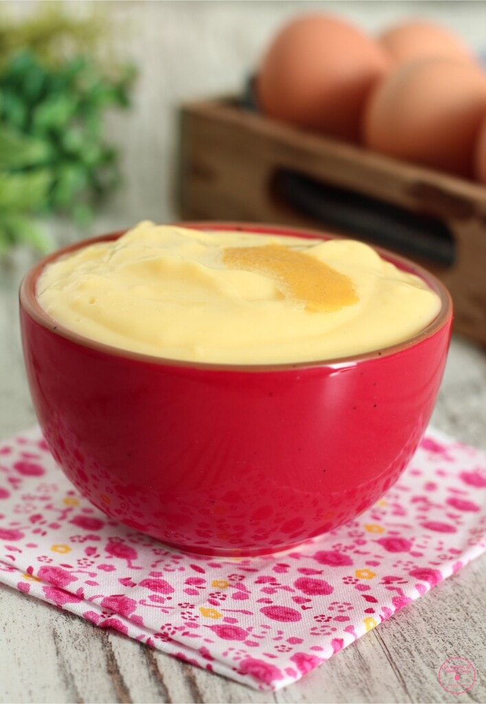 Crème pâtissière sans sucre