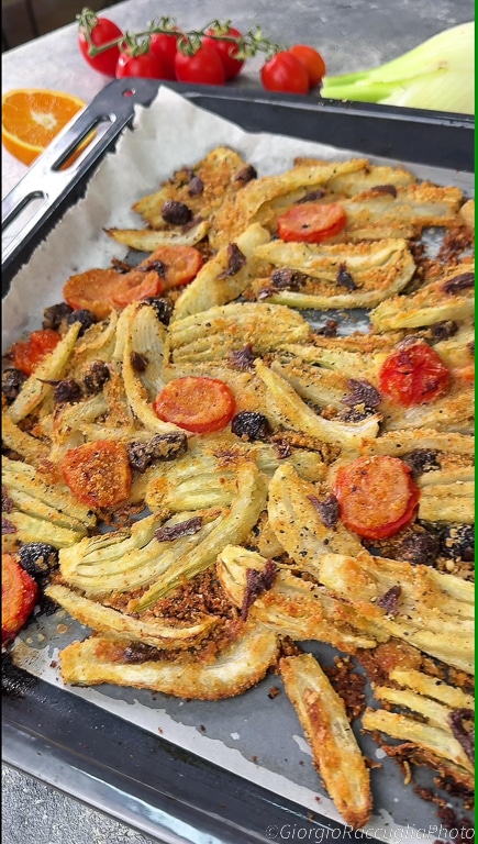 fenouils gratinés à la sicilienne