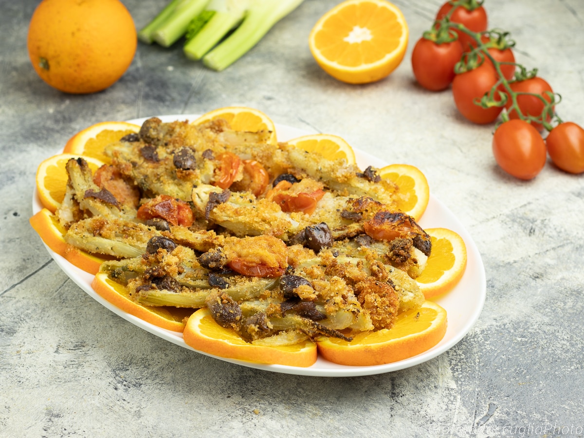 Fenouils gratinés à la sicilienne