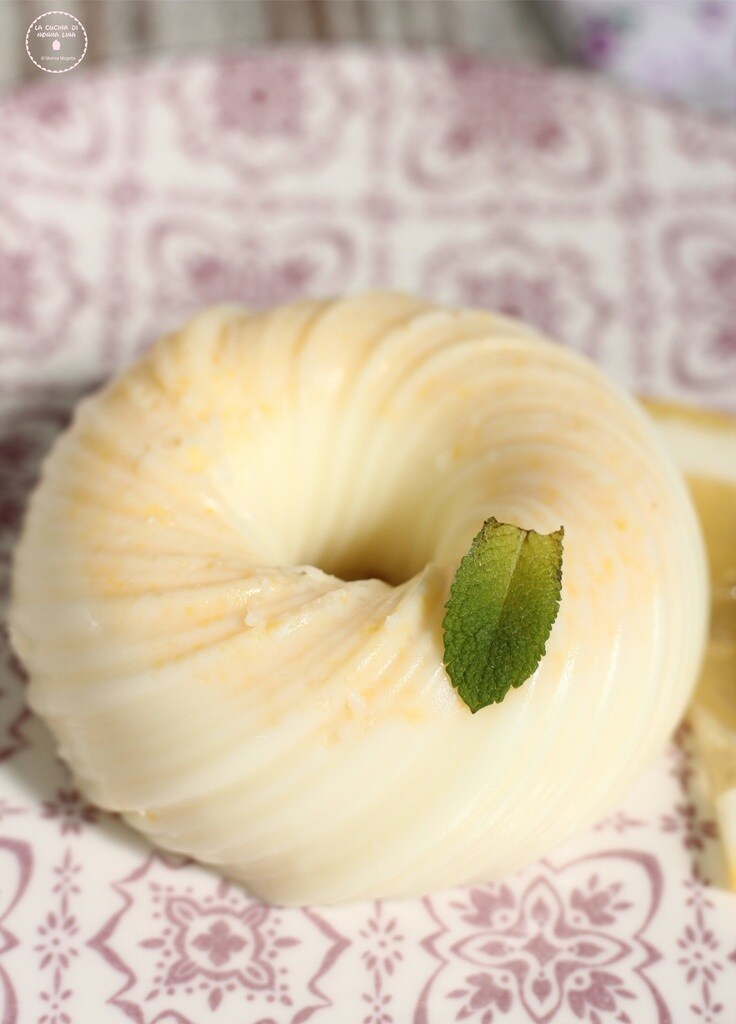 Flan au citron sans sucre