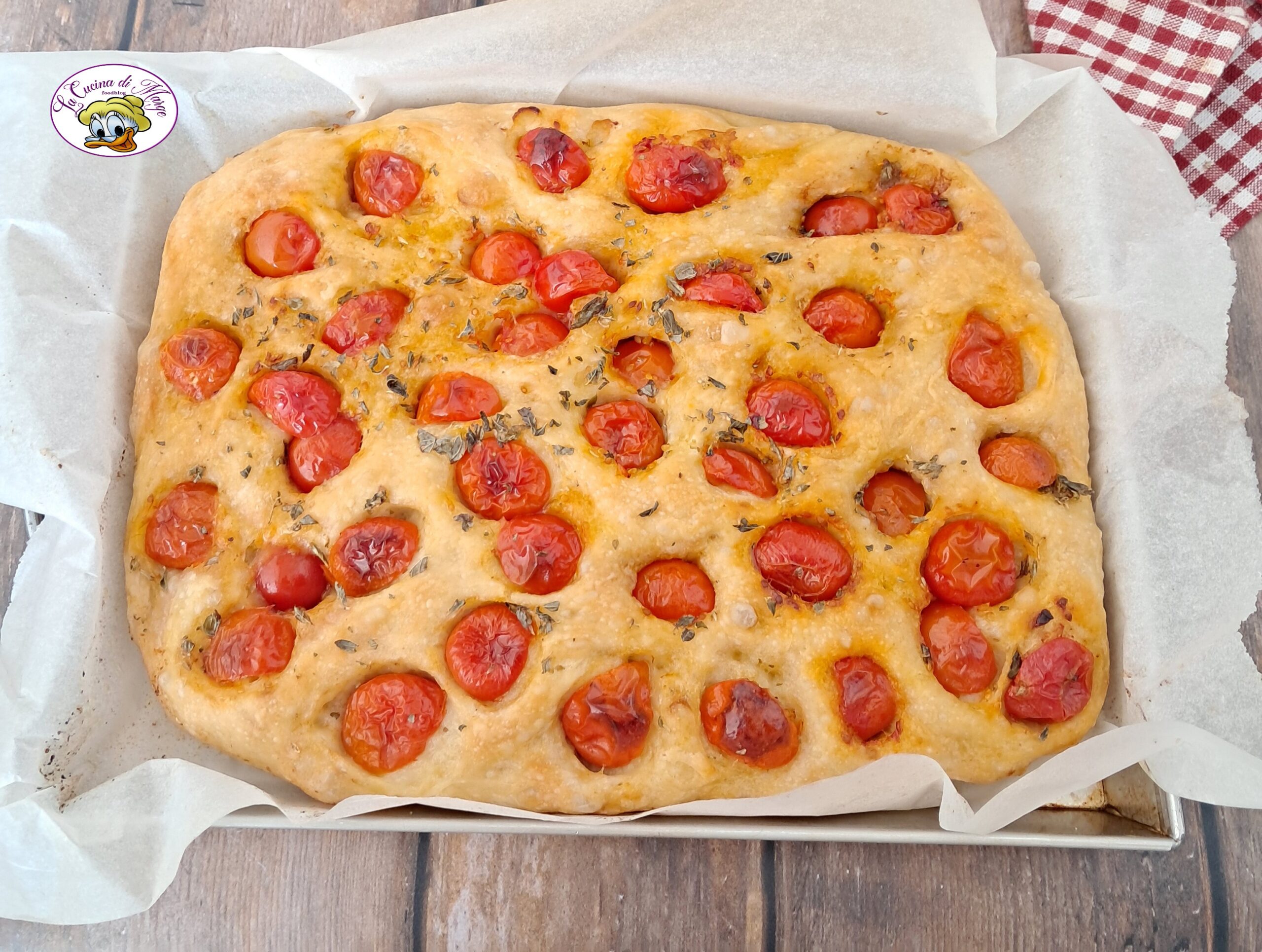 Focaccia moelleuse sans pétrissage