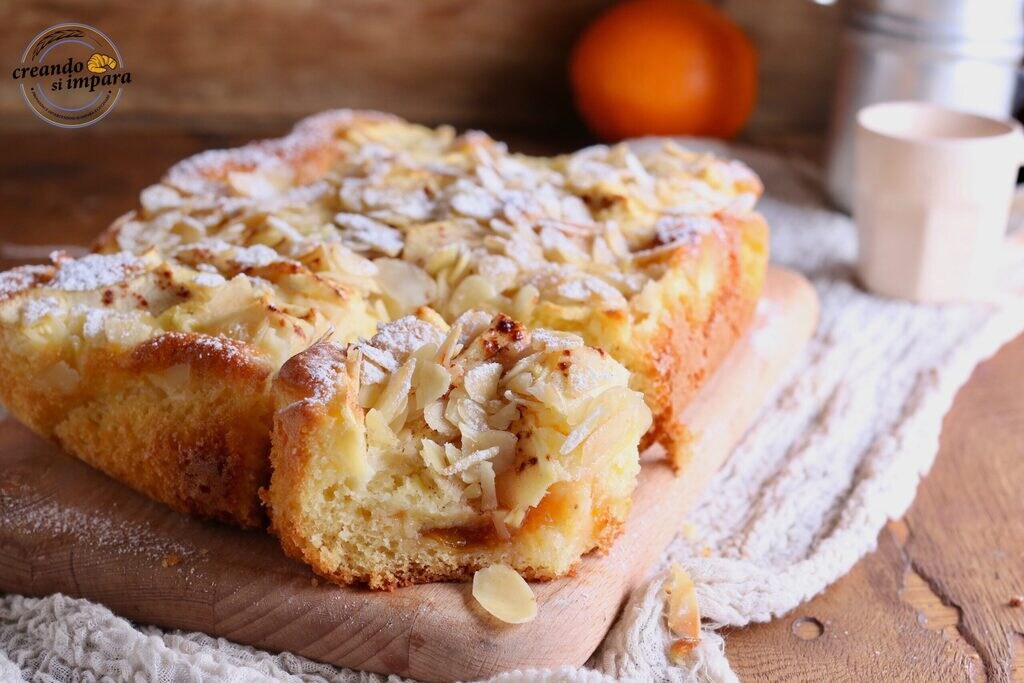 gâteau 5 minutes aux pommes et amandes