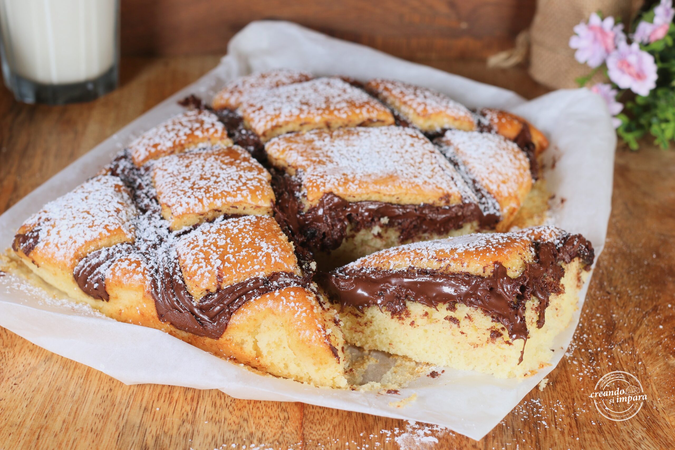 Gâteau couette à la nutella
