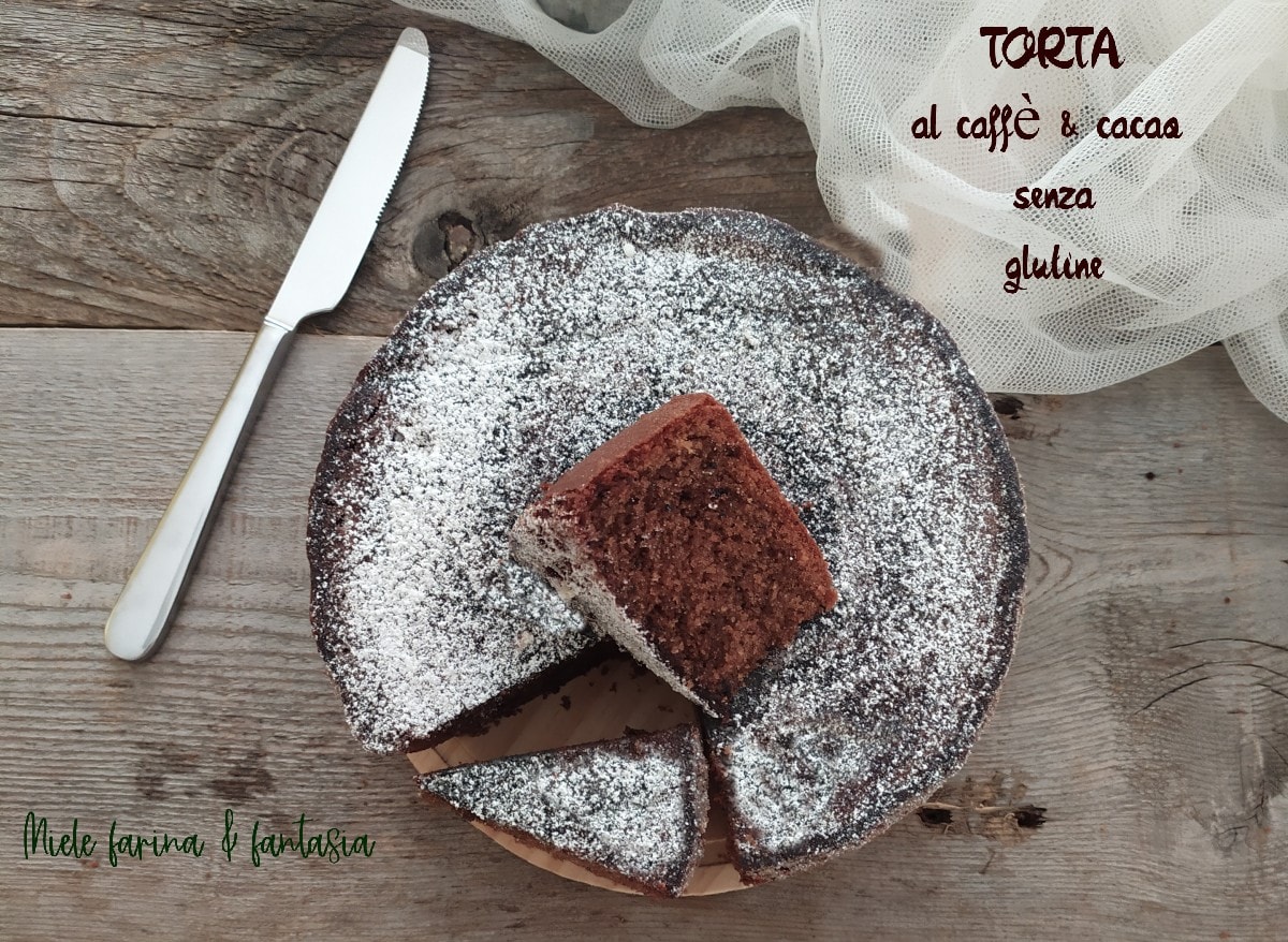 Gâteau au café et cacao sans gluten