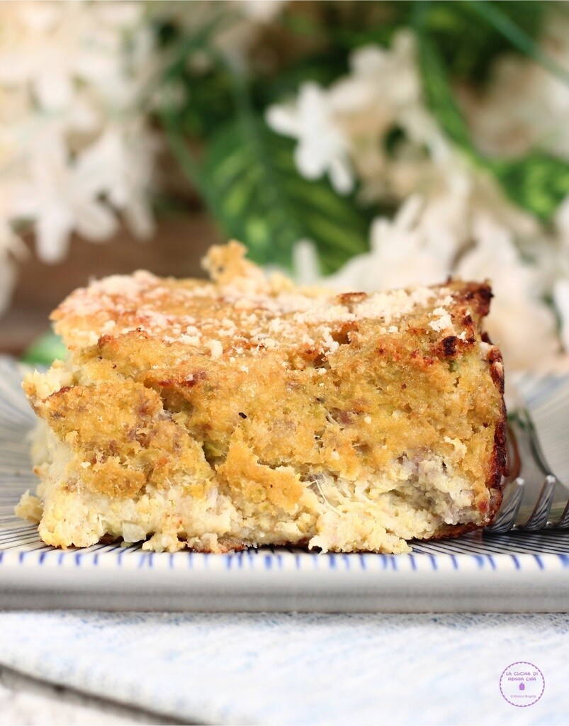 Gratin de brocolis et saucisse