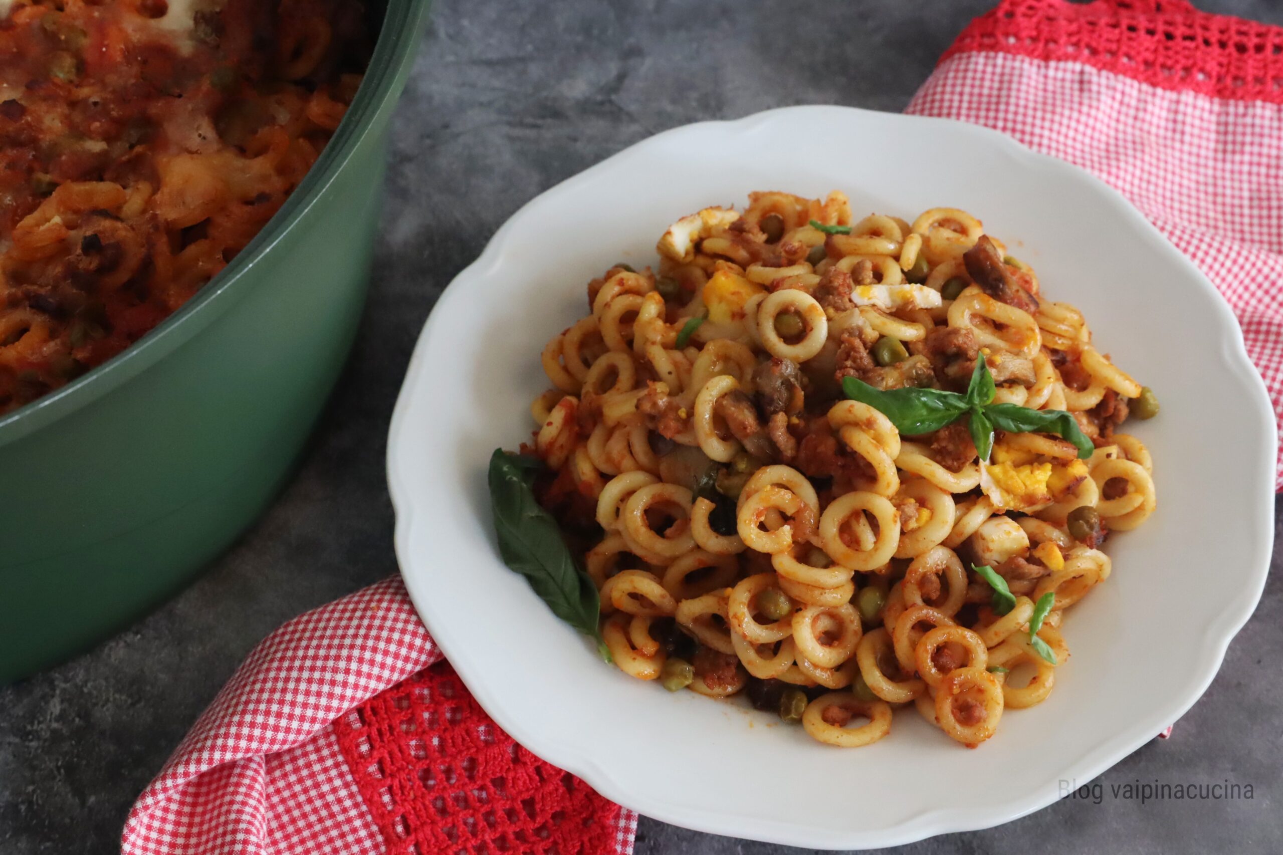 Recette originale d’anelletti au four