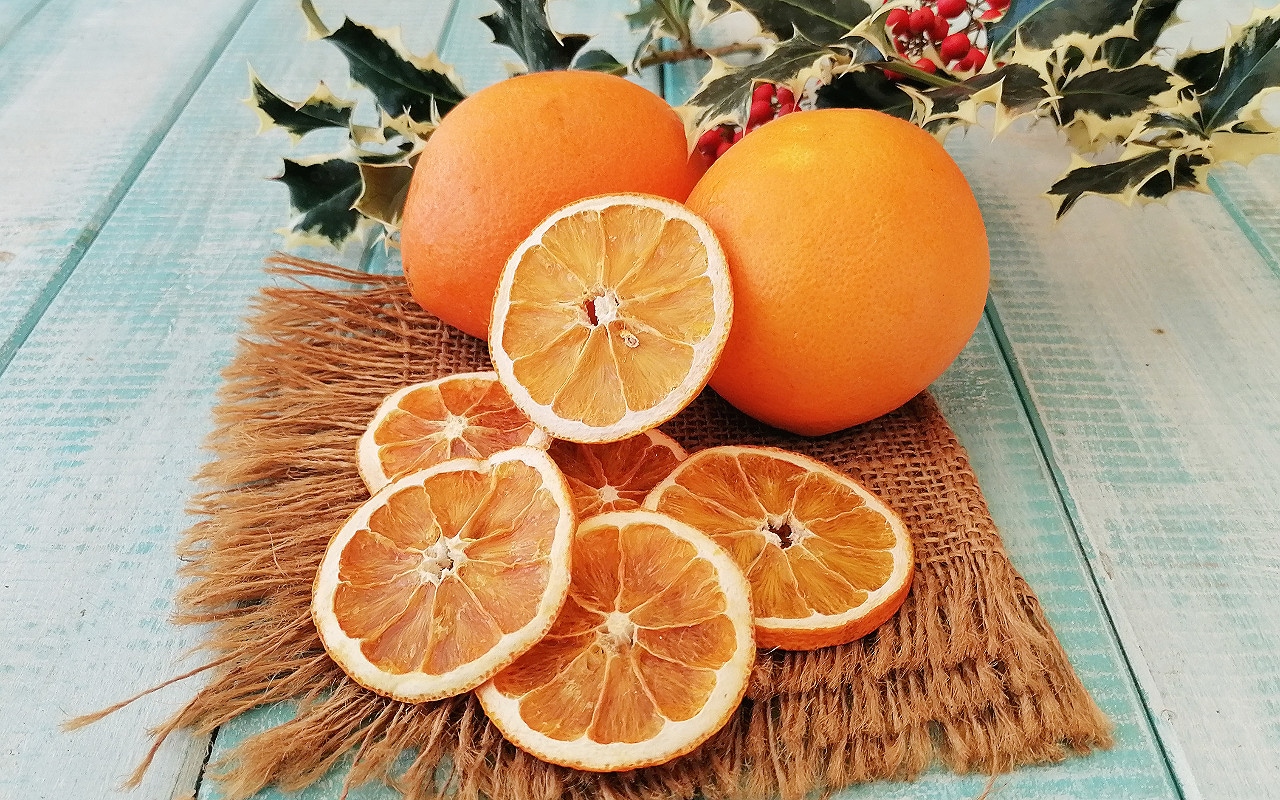 ORANGES SÉCHÉES AVEC OU SANS CUISSON