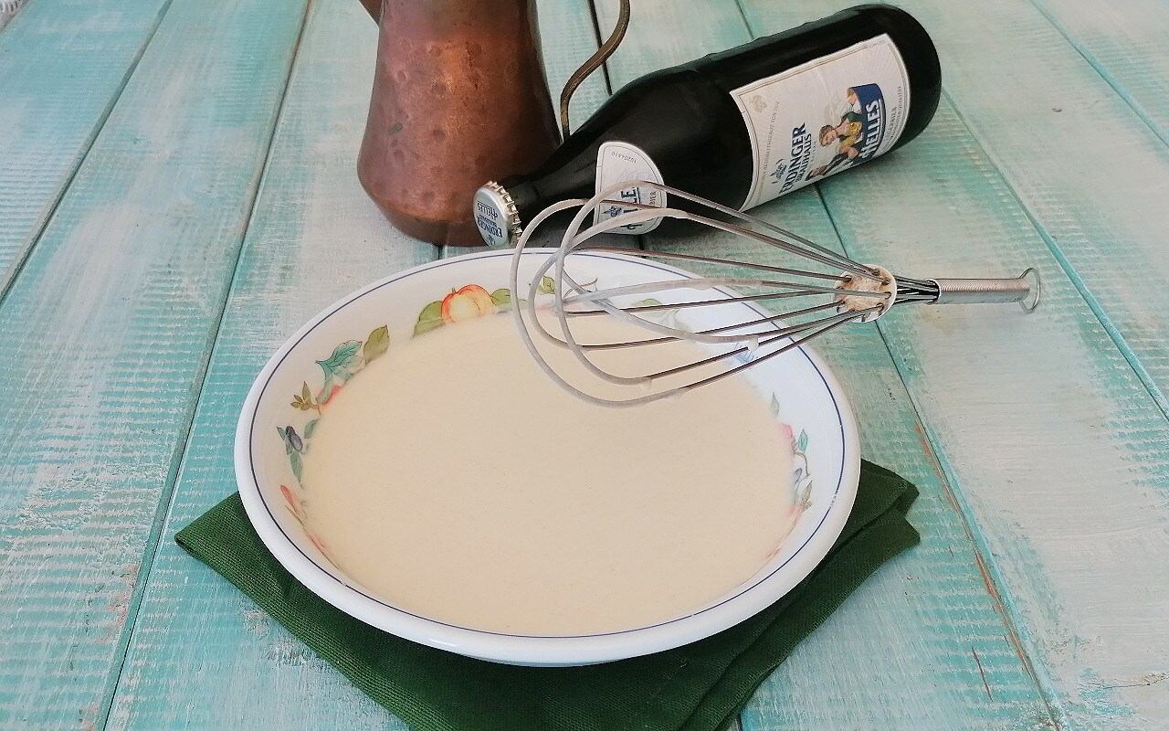 PÂTE À LA BIÈRE RECETTE DE BASE POUR FRITURE