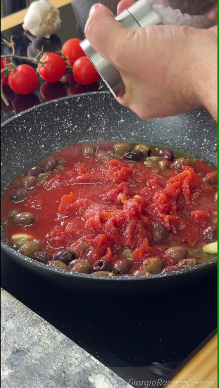 pâtes à la puttanesca