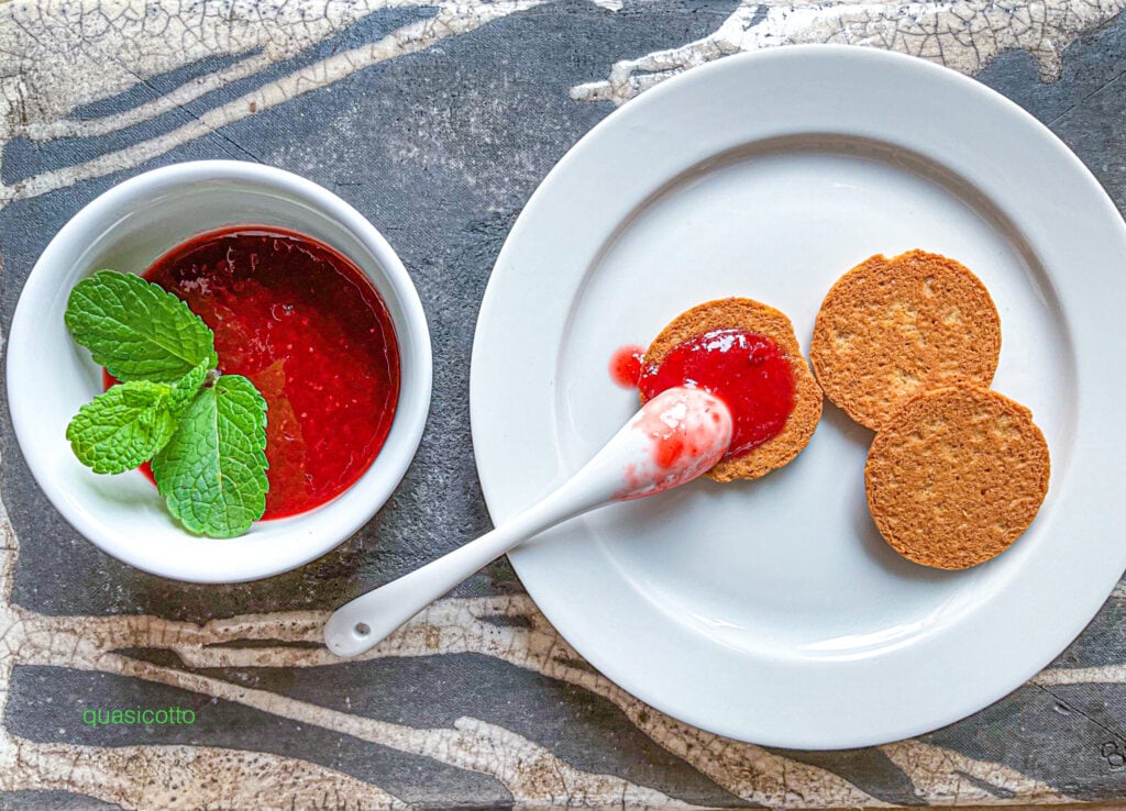 Confiture de fraises sans pectine avec le Thermomix