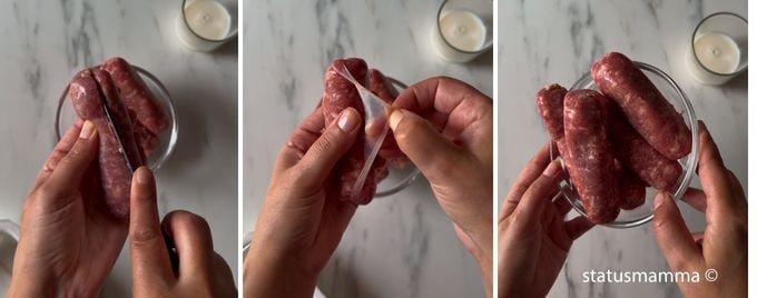 (photo penne-saucisse-étape1)