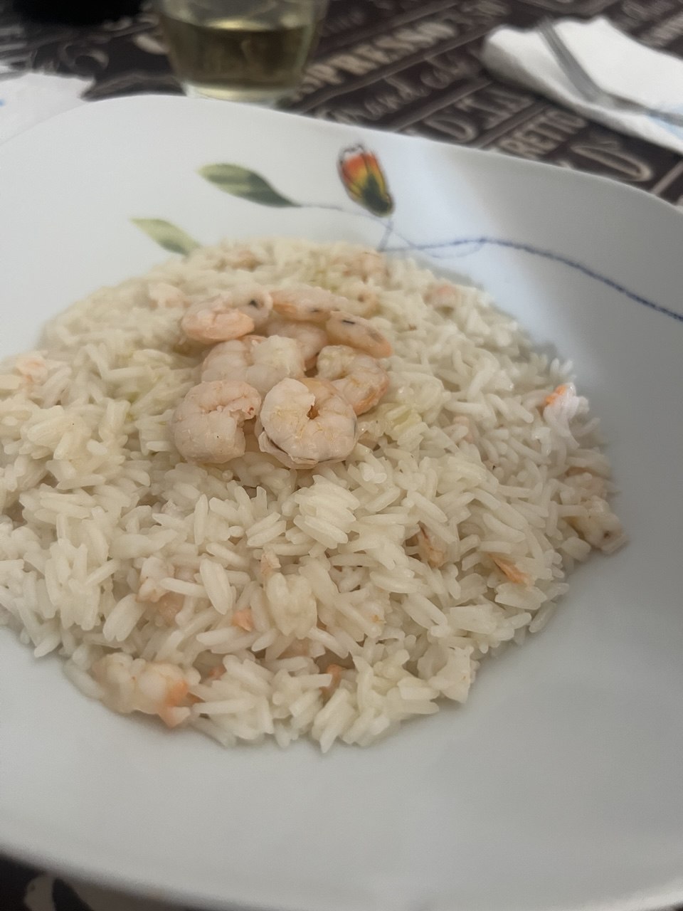 Risotto citron et crevettes
