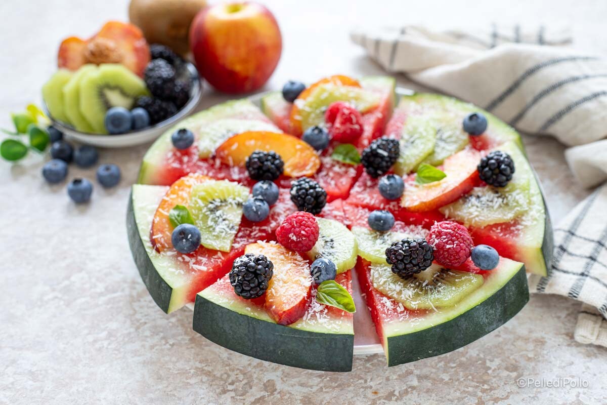 Pizza de pastèque