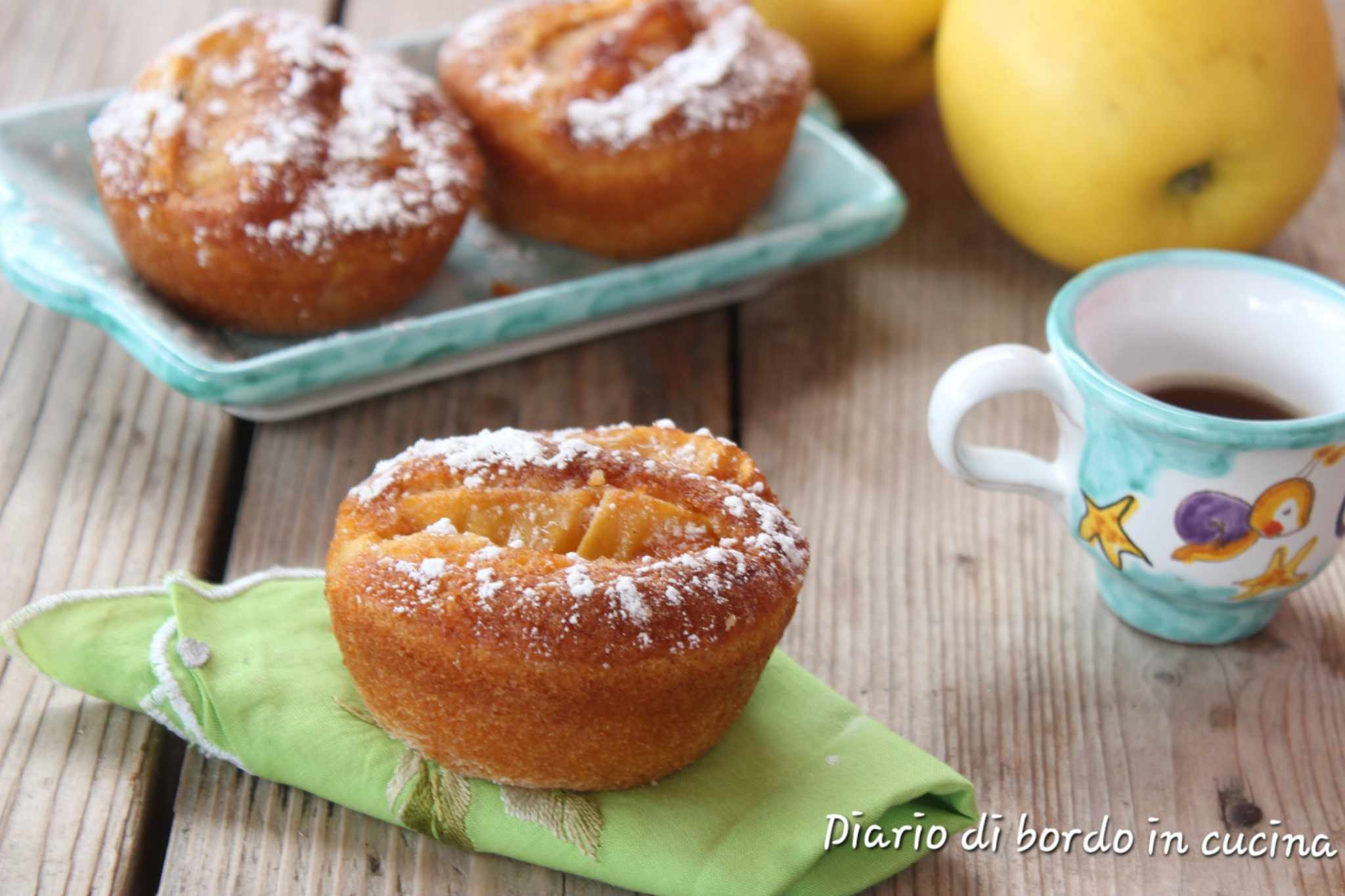 Petits gâteaux aux pommes sans gluten
