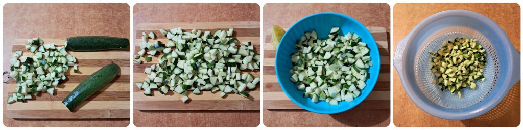 Salade de courgettes et thon