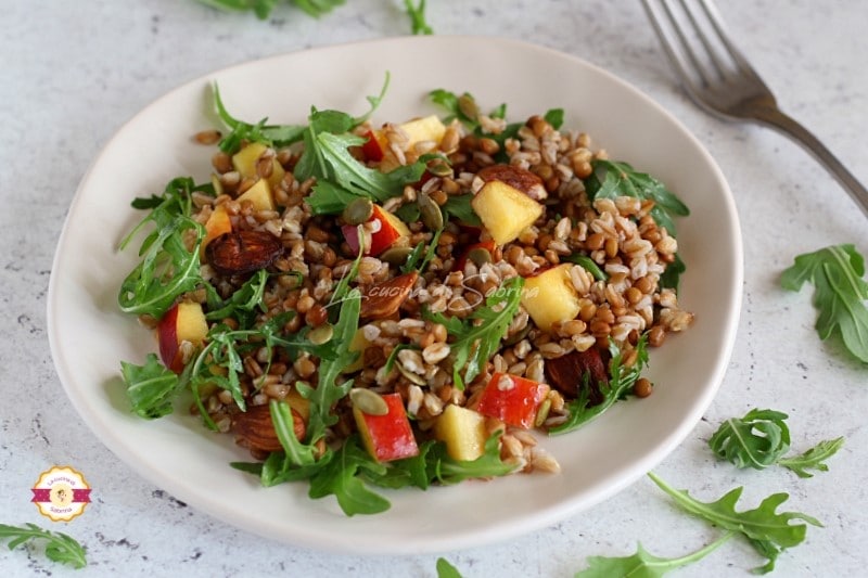 Salade d’été d’épeautre et de lentilles