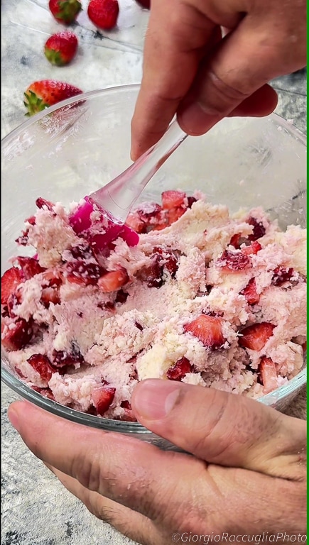 truffes fraises et noix de coco
