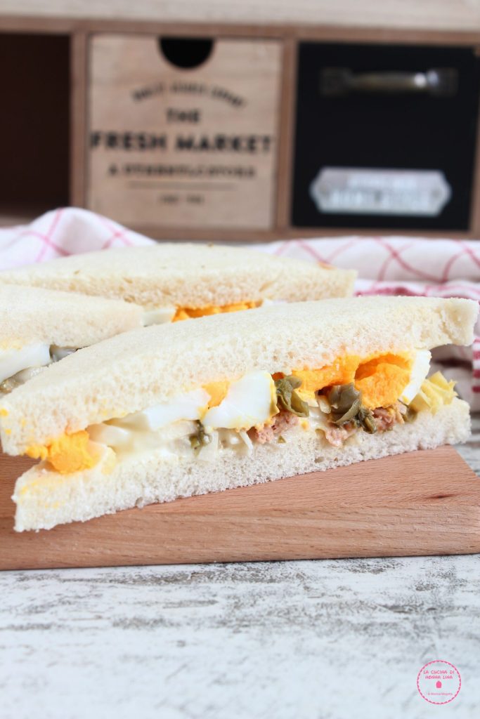 Sandwichs thon et œufs