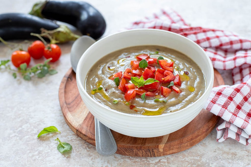 velouté d'aubergines