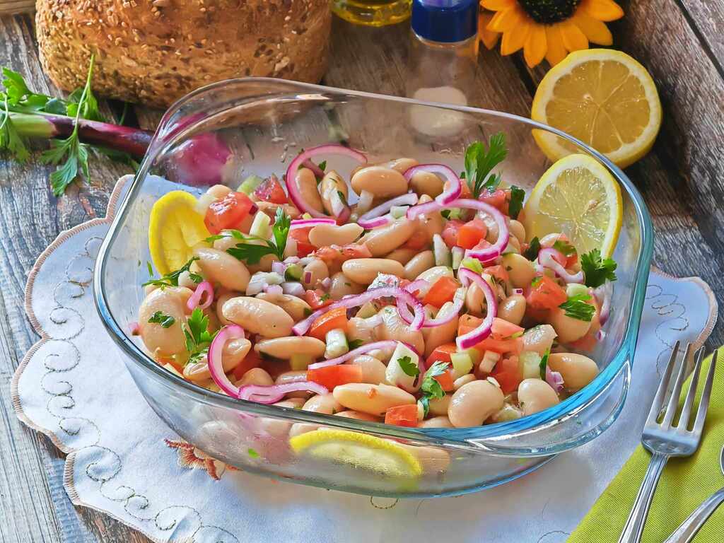 Salade de haricots corona